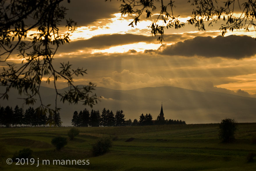 Sun Through the Clouds - Transylvania, Romania
