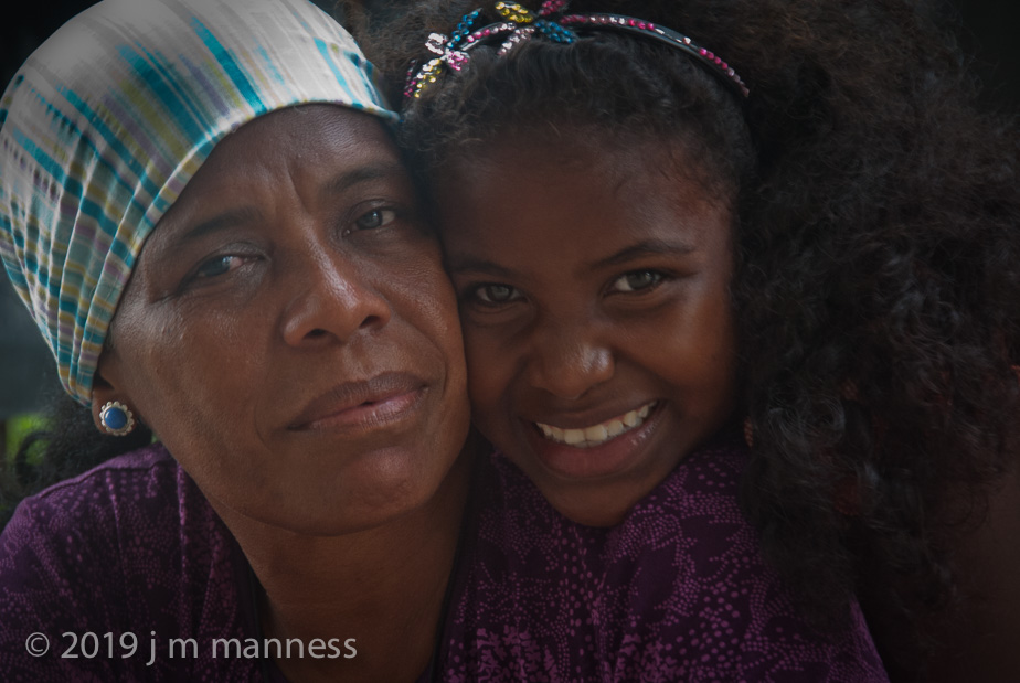 Marqueza with Carmen (daughter) - Cartagena