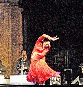 Flamenco Dancer 0217 - Arcos de la Frontera